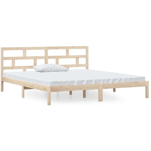 Okvir za krevet od masivne borovine 140 x 190 cm Slike