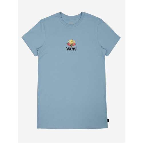 Vans Light Blue Girl Short Dress - Girls Slike