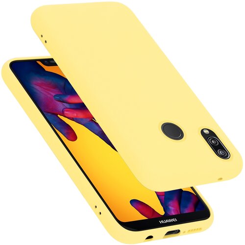  ohišje, združljiv s huawei v tekoči rumeni - zaščitni pokrov, narejen iz fleksibilnega silikona tpu, (20591111) Cene