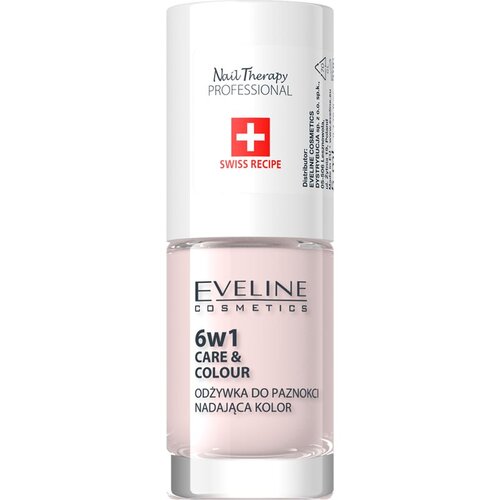 Eveline Nail Therapy Care & Colour balzam za nohte 6 v 1 odtenek French 5 ml Cene