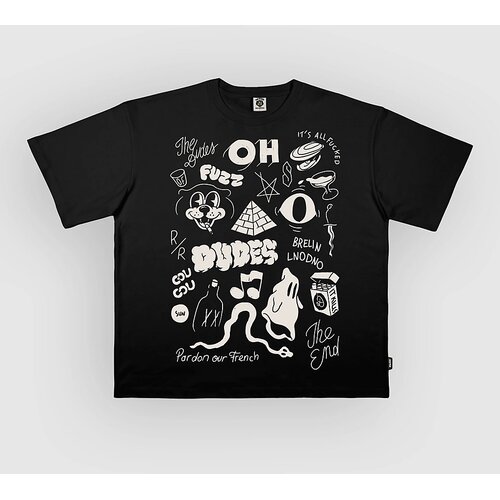 The Dudes Draft T-Shirt black Cene