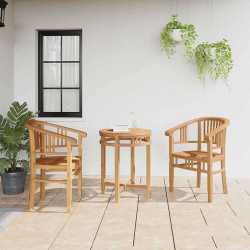  Vrtne stolice 2 pcs Smeđa 63 x 58 x 89 cm Masivna tikovina Cene