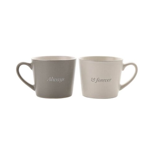 Widdop &amp;amp; Co. amore - &amp;Scaron;olje set 2 - Amore, Always &amp;amp; Forever, Grey &amp;amp; White Slike