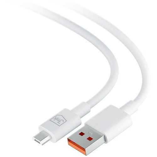 3mk Hyper Cable Micro USB 1.2m 5V 2,4A Bel Slike