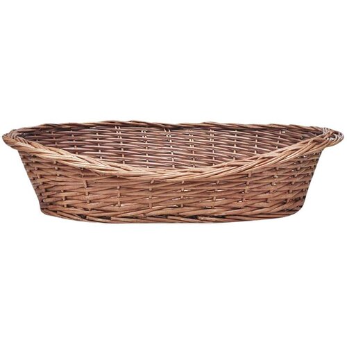 VidaXL ko&amp;scaron;ara za psa / krevet za ljubimce od vrbe prirodna boja 70 cm Slike