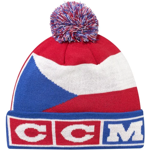 CCM Beanie FLAG POM KNIT TEAM CZECH Multiple Team Color