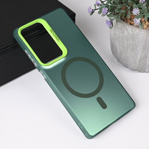 Teracell maska za Samsung Galaxy S25 Ultra Magsafe Clear zelena Cene