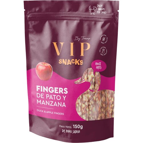 TRAMP VIP Snack Fingers Raca & Jabolko pribolj&scaron;ki za pse, 150 g, (5000233696) Cene