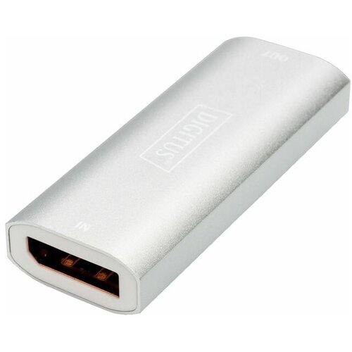 Digitus DS-55524 DisplayPort adapter [1x ženski konektor DisplayPort - 1x ženski konektor DisplayPort] srebrna podržava HDMI, High Speed HDMI, Ultra HD (4K) HDMI Cijene