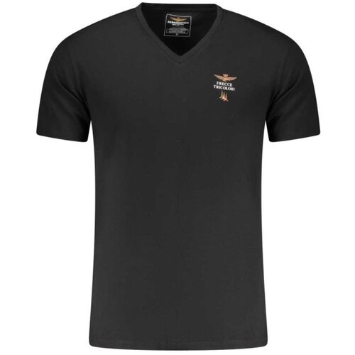 Aeronautica Militare majica scoti006j508 crna Cene