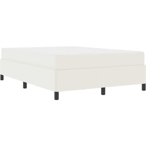 vidaXL Konstrukcija postelje krema 160 x 200 cm Mikrovlaknena tkanina, (5000125854) Cene