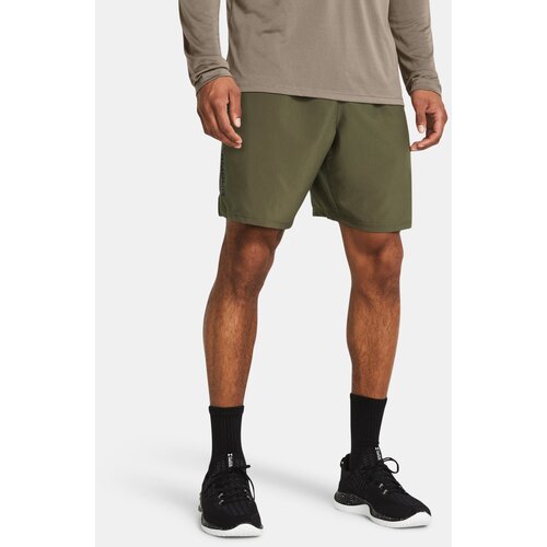 Under Armour Shorts UA Woven Wdmk Shorts-GRN - Men's Cene