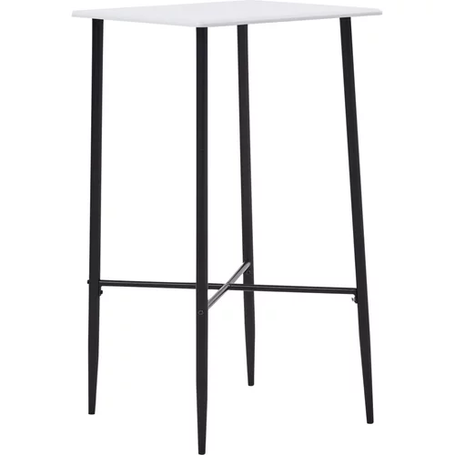  Barski stol bijeli 60 x 60 x 111 cm MDF