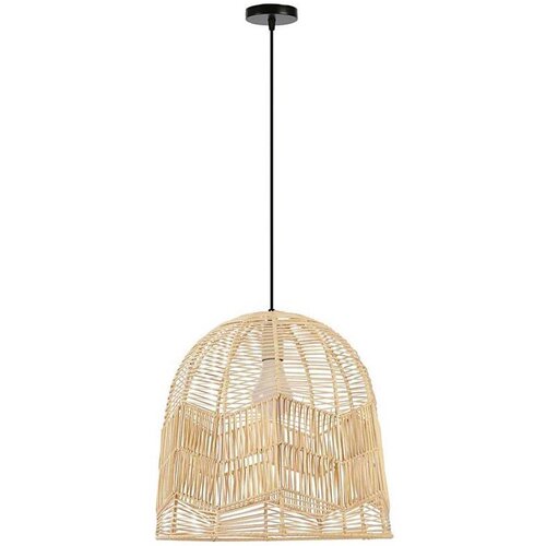  Immax 08263L - Luster PELO na sajli, 1xE27/40W/230V, prečnik 50 cm, ratan Cene
