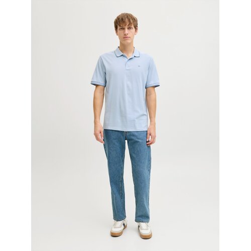 JJ Rebel Mu&amp;scaron;ka majica JREBZELL POLO SS SN, Plava Slike
