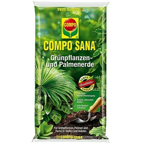 COMPO Zemlja za zelene biljke i palme (10 l)