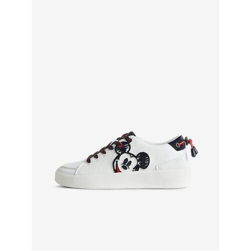 Desigual White Fancy Mickey Women&amp;#039;s Sneakers - Women Slike