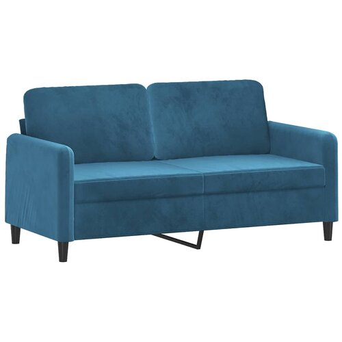 Maison Chic kavč - Sofa - Kanape dvosed moder 140 cm žamet, (21726623) Cene