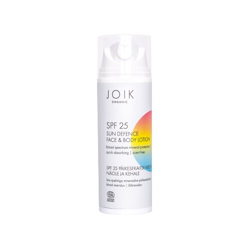 JOIK Organic Sun Defence losjon za obraz in telo ZF 25 Cene