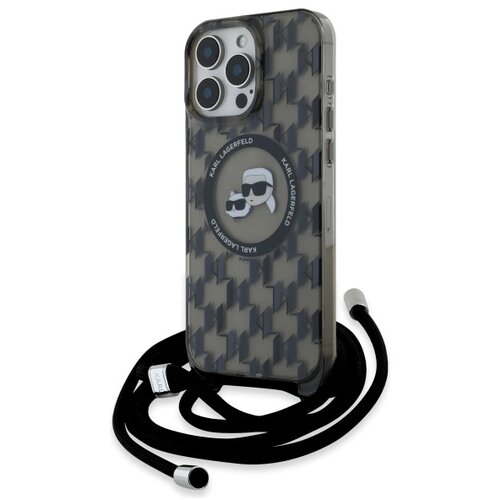 Karl Lagerfeld IML OVITEK CROSSBODY MONOGRAM ZA MAGSAFE ZA IPHONE 16 PRO ČRN, (21896968) Cene