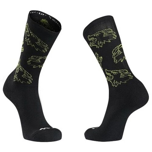 Northwave Cyklistické ponožky Core Sock Black/Green Cene