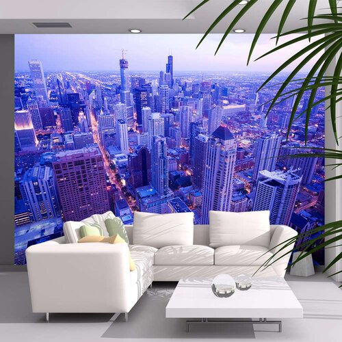  Tapeta - Timid lights at dusk in Chicago 250x193 Cijene