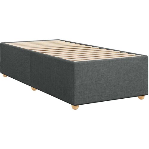 vidaXL Krevet s oprugama i madracem tamnosivi 100 x 200 cm od tkanine Cijene