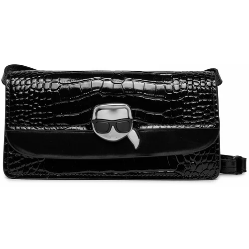 Karl Lagerfeld Ročna torba 235W3241 A980 Metallic Black