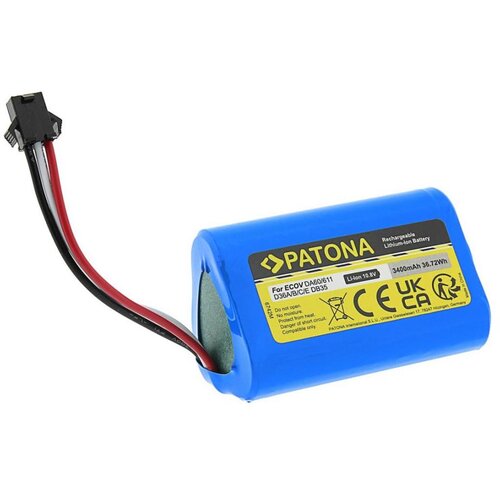 Patona Baterija za seriju Ecovacs Deebot D36 3400mAh Li-ion 10,8V Cene