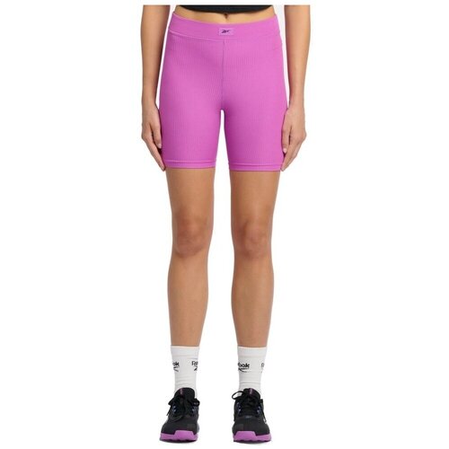 Reebok Hlače RIB BIKE SHORT Vijolična Cene