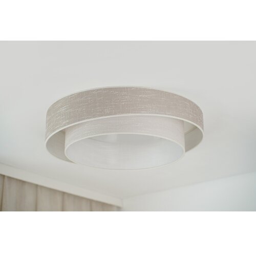 Brilagi - LED plafonsko svetlo DOVER SHINE LED/26W/230V &amp;Oslash; 60 cm siva/krem Slike