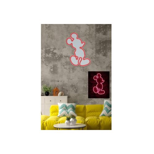 WALLXPERT dekorativna plastična led rasveta mickey mouse red Slike