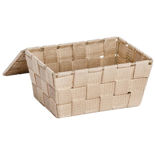 Wenko Ko&amp;scaron;arica s pokrovom Adria (19 x 10 x 14 cm, bež, polipropilen) Slike