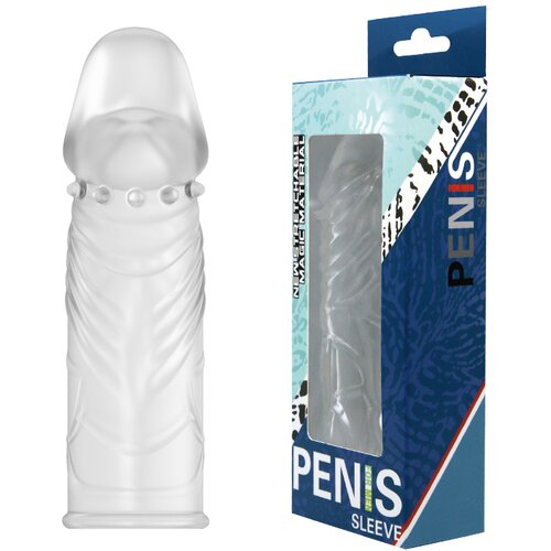  Providna navlaka za penis od TPE-a &amp;mdash; 14 cm &amp;mdash; BI 10045E Slike