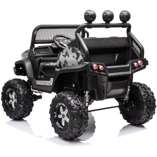  Licencirani auto na akumulator Mercedes Unimog S - moro/army Slike