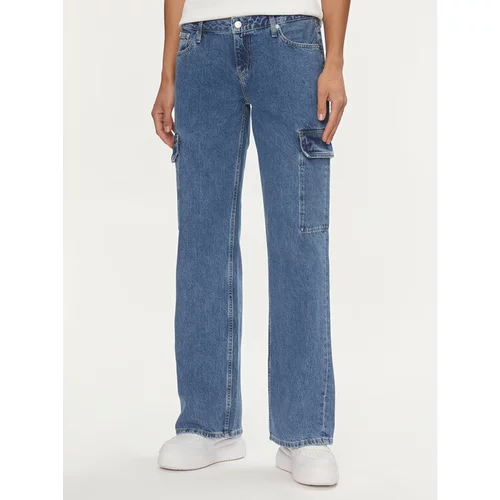 Calvin Klein Jeans Jeans hlače J20J223688 Modra Baggy Fit