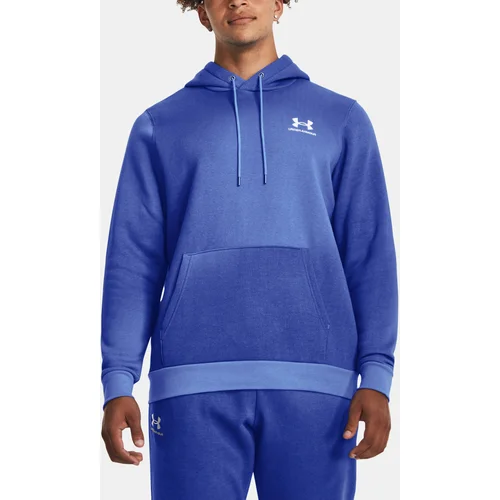 Under Armour Sweatshirt UA Essential Flc Novelty HD-BLU - Men's