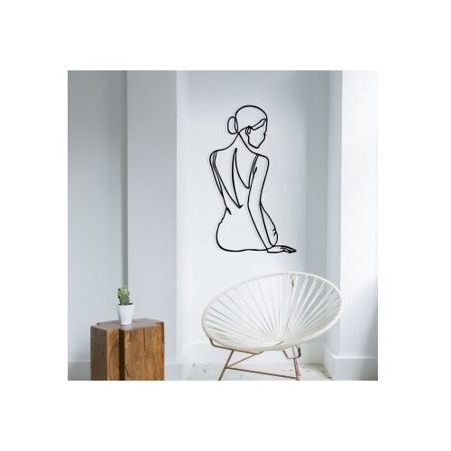 Wallity zidna dekoracija Belleza, 38x65cm, Crna Cene