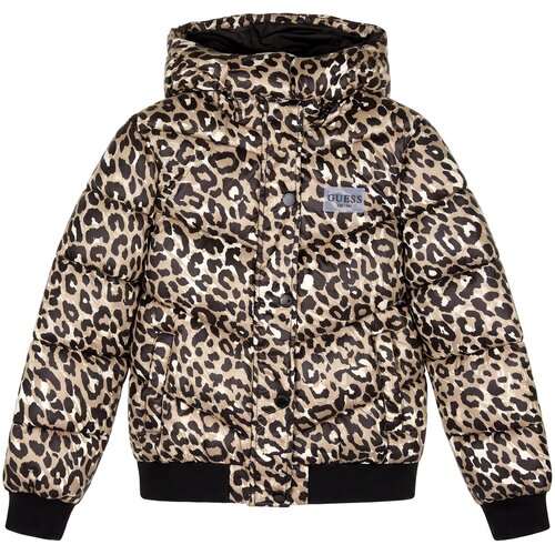 Guess Puhovke POLYESTER HOODED LS PUFFER JACKET Večbarvna Cene