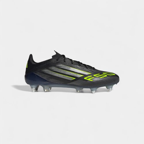 Adidas Nogomet F50 Elite SG Core Black Iron Metallic Lucid Lemon Bela Cene