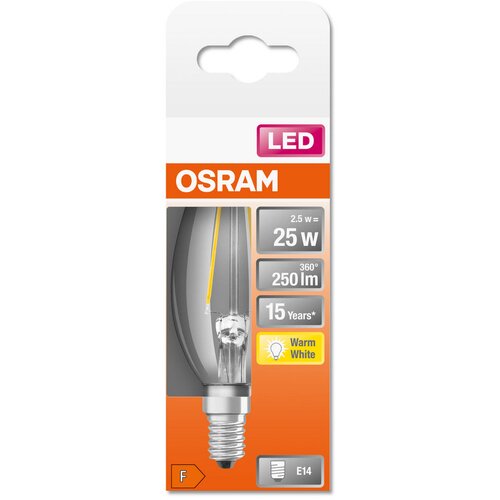 Osram LED žarulja E14 2,5 W 2700 K B25 Slike