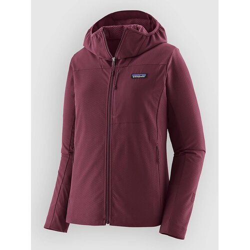 Patagonia R1 Crossstrata Hoody Jacket berry fig Cene