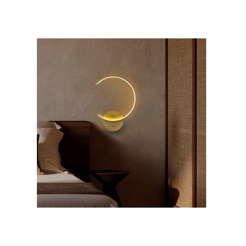 Opviq Moon 13329 Zidna lampa, zlatna Cene
