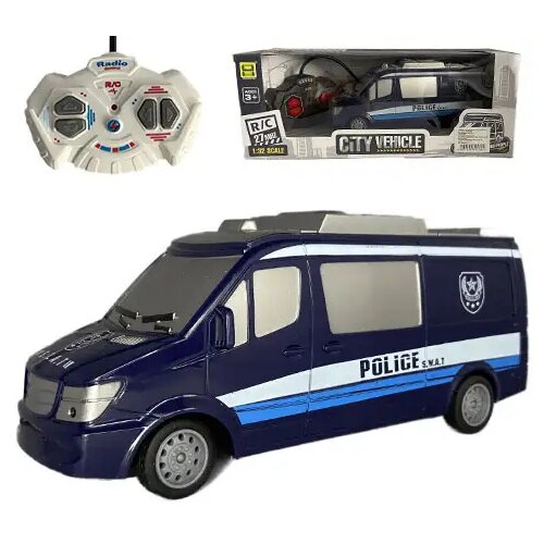 Magic Toys RC daljinski upravljač SWAT policijski mini bus sa svjetlom 27MHz 1/32 omjera, 25cm Cene