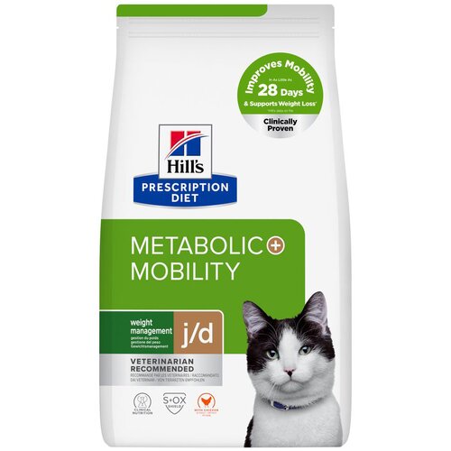Hill&amp;rsquo;s Prescription Diet j/d Metabolic + Mobility s piletinom - 1,5 kg Slike