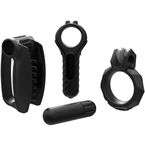 Bathmate Vibe Endurance - set masturbatora i prstena za penis (crni) Cijene