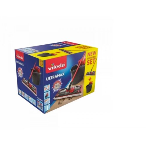 Vileda Set Ultramax Turbo 2 u 1 kofa + mop 155737 Cene