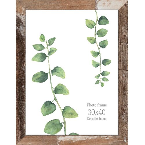 Styler Smeđi okvir za fotografije Bergen Shabby, 34 x 44,5 cm Cene