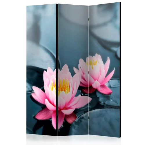  Paravan u 3 dijela - Lotus blossoms [Room Dividers] 135x172