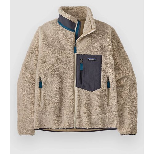 Patagonia Classic Retro-X Fleece Jakna natural w / smolder blue Cene